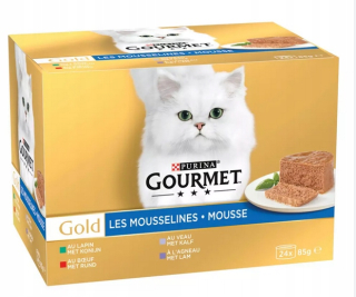 Gurmánske mokré krmivo mix príchutí 2,04 kg